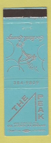 Matchbook Cover - The Peak Milwaukee WI