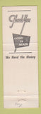 Matchbook Cover - Miner's Liquor Store Sherburne NY