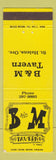 Matchbook Cover - B&M Tavern St Helens OR