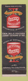 Matchbook Cover - Greystone Margo Wine Philadelphia PA