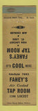 Matchbook Cover - Hfahey's Tap Room St Louis MO