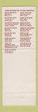 Matchbook Cover - Le Baron Hotel Dallas?