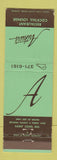 Matchbook Cover - Arthur's Restaurant St Louis MO