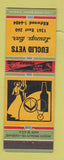 Matchbook Cover - Euclid Vets Lounge Bar Cleveland OH