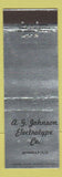 Matchbook Cover - AG Johnson Electrotype Minneapolis MN