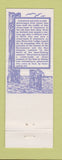 Matchbook Cover - Riverview Lodge Antioch CA