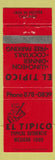 Matchbook Cover - El Tipico Mexican Restaurant Chicago IL