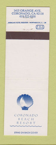 Matchbook Cover - Coronado Beach Resort Coronado CA