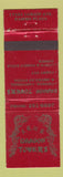 Matchbook Cover - Dragon Towers Chinese Restaurant
