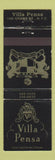 Matchbook Cover - Villa Pensa New York City