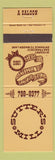 Matchbook Cover - Sutter's Mill San Francisco CA