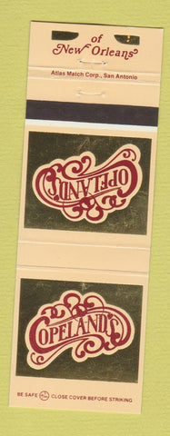 Matchbook Cover - Copeland's New Orleans LA