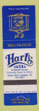 Matchbook Cover - Hart's Tavern Cock and Bull Lahaska PA WEAR