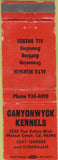 Matchbook Cover - Canyonwyck Kennels Walnut Creek CA WORN