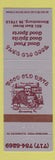 Matchbook Cover - Good Old Days Restaurant Bloomsburg PA