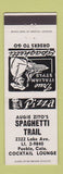 Matchbook Cover - Augie Zito's Spaghetti Trail Pueblo Colorado pizza