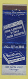 Matchbook Cover - Sandberg Manufacturing Blocking Wood Chicago IL