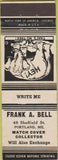 Matchbook Cover - Frank Bell Match Collector Portland ME