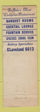 Matchbook Cover - Mac Doel's Restaurant Buffalo NY