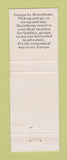 Matchbook Cover - Global Motorhome Travel Manhattan Beach CA GMT Moses