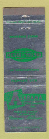 Matchbook Cover - Alabama Wire Company Florence AL