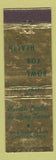 Matchbook Cover - Health Center Cowling Lanes Chattanooga TN WEAR