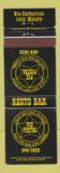 Matchbook Cover - Piz Pistol Ste Catherine QC