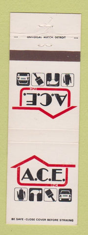 Matchbook Cover - ACE Inc Michigan