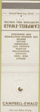 Matchbook Cover - Campbell Ewald Advertising Detroit MI