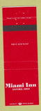 Matchbook Cover - Miami Inn Oxford OH