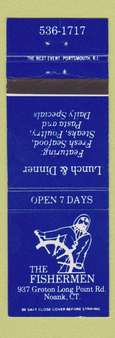Matchbook Cover - The Fishermen Noank CT restaurant