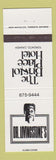 Matchbook Cover - Dr Livingstone's Bristol Place Hotel Toronto ON