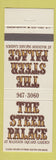 Matchbook Cover - The Steer Palace New York City Madison Square Garden