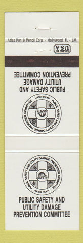 Matchbook Cover - Public Safety and Utility Damage Committee Macomb County