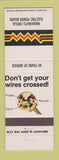 Matchbook Cover - Manawatu Oroua Electric Power Board New Zealand