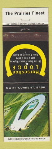 Matchbook Cover - Horseshoe Lodge Swift Current SK