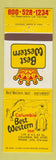 Matchbook Cover - Best Western Columbia Inn MO