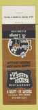 Matchbook Cover - Le Sueur House Restaurant MN