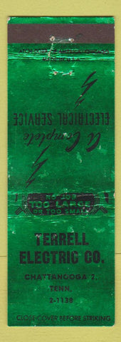 Matchbook Cover - Terrell Electric Chattanooga TN WEAR
