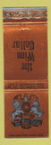 Matchbook Cover - The Wine Cellar Columbus OH WEAR