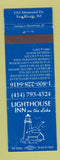 Matchbook Cover - Lighthouse Inn on the Lake Two Rivers WI