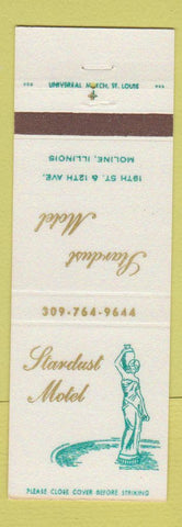 Matchbook Cover - Stardust Motel Moline IL