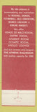 Matchbook Cover - Venus De Milo Restaurant Swansea MA