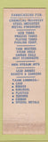 Matchbook Cover - Heil Tanks Linings Tank Heaters Cleveland OH
