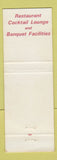 Matchbook Cover - Zappone's Restaurant