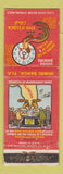 Matchbook Cover - Five o Clock Club Miami Beach FL WEAR