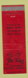 Matchbook Cover - The Toast Restaurant New York City WEAR