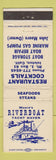 Matchbook Cover - Moore's Riverboat Yacht Haven Isleton CA