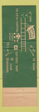 Matchbook Cover - Hotel Clunie Sacramento CA