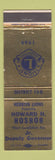 Matchbook Cover - Howard Hoshor -  Jr Deputy Governor Lions Club 1969